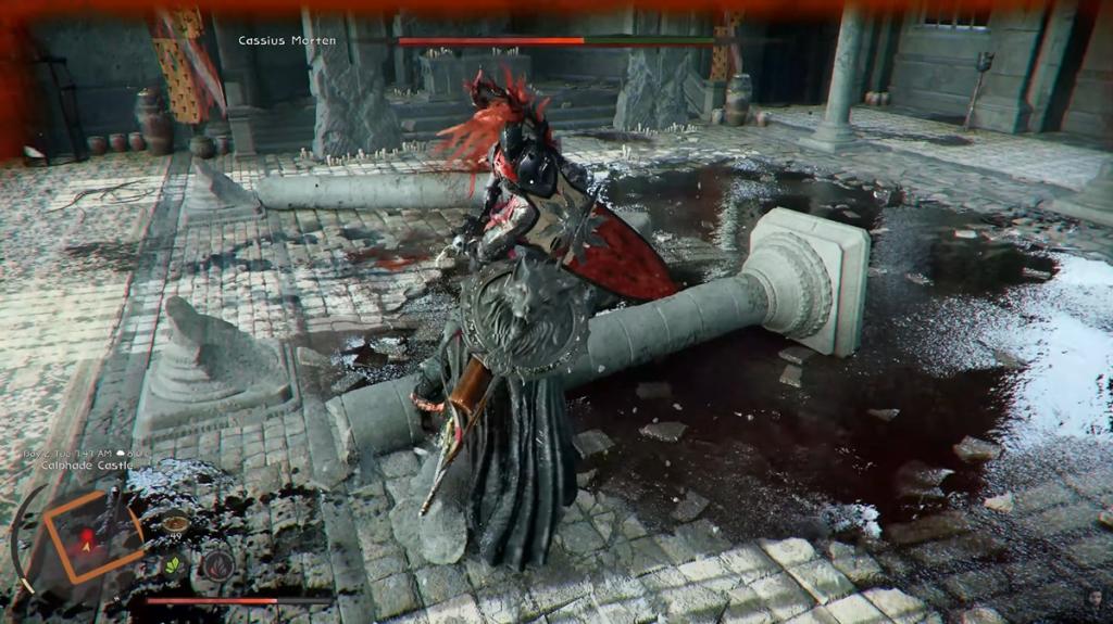 Cassius Morten boss encounter in Crimson Desert