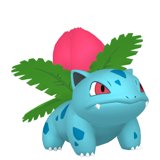 Ivysaur sprite from Pokemon Pokopia showing the Seed Pokemon with Grow specialty