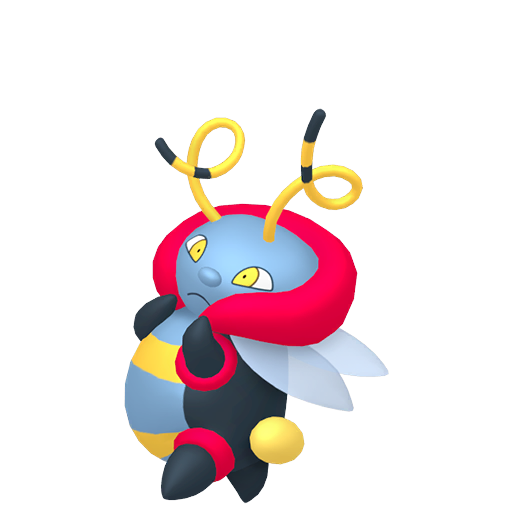 Volbeat sprite from Pokemon Pokopia showing the Firefly Pokemon with Hype specialty