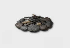 Campfire outdoor furniture item in inZOI