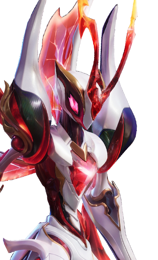 Official full-body artwork of the Aniimo Fulmintis in its Prismana Form, a Holy and Electric element DPS role creature