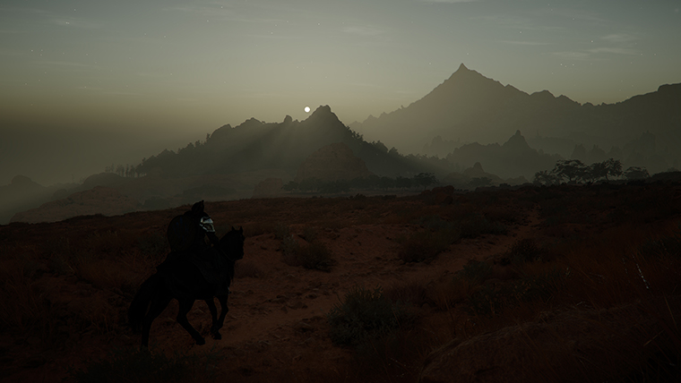 Character customization options and armor dye system