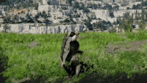 Armed Combat skill animation in Crimson Desert