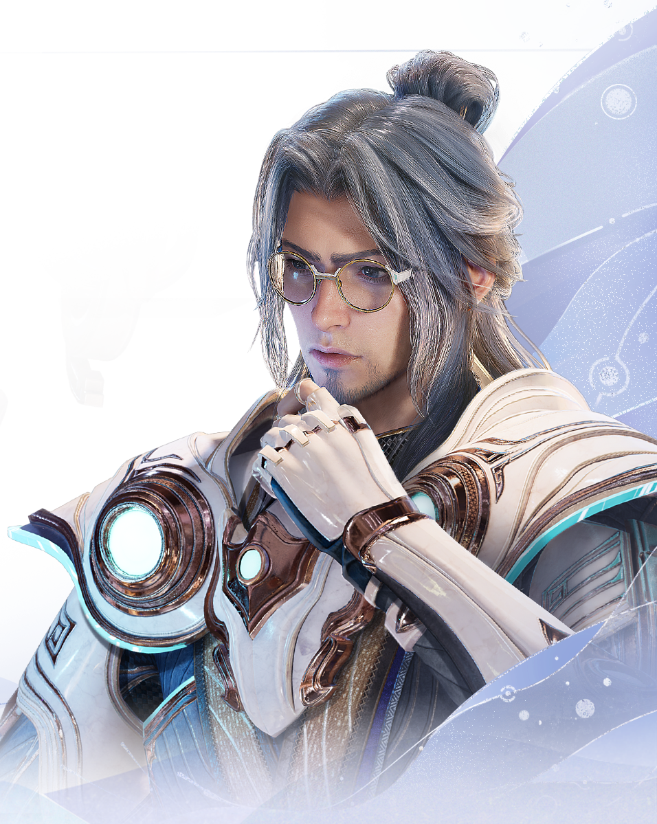 Master Lu Ban (鲁班大师), mech gunner support in Honor of Kings: World