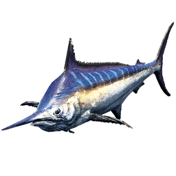 Striped Marlin fish icon from Crimson Desert