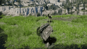 Clothesline skill animation in Crimson Desert