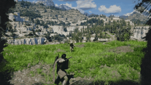 Rush skill animation in Crimson Desert