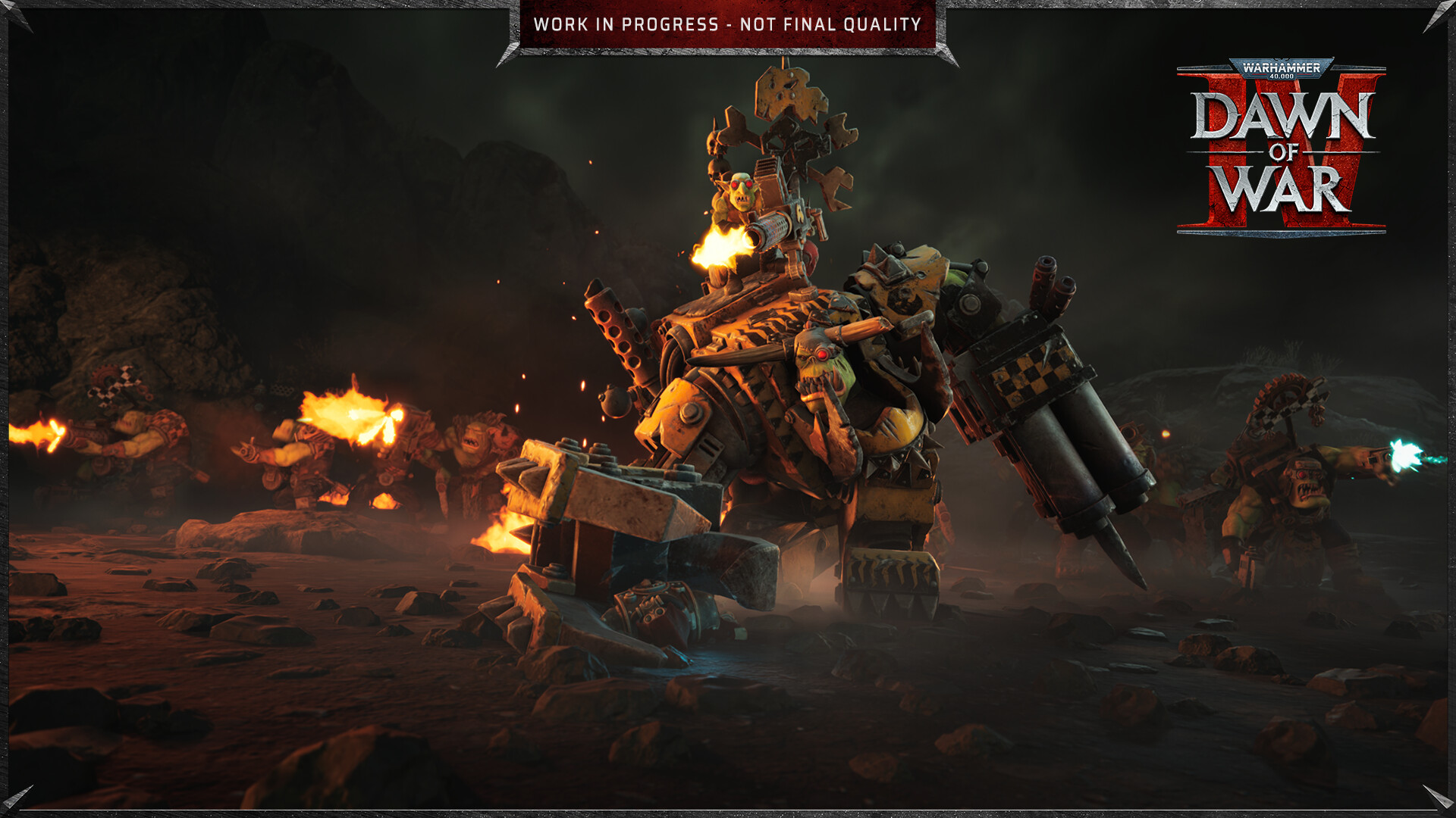 The war-torn world of Kronus in Warhammer 40,000: Dawn of War IV