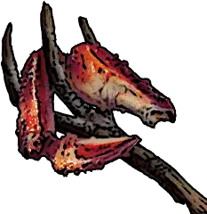 Spicy Skewered Crab