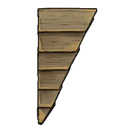 Triangular Wall (planks)