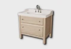 Wide Cabinet Faucet. bathroom furniture item in inZOI