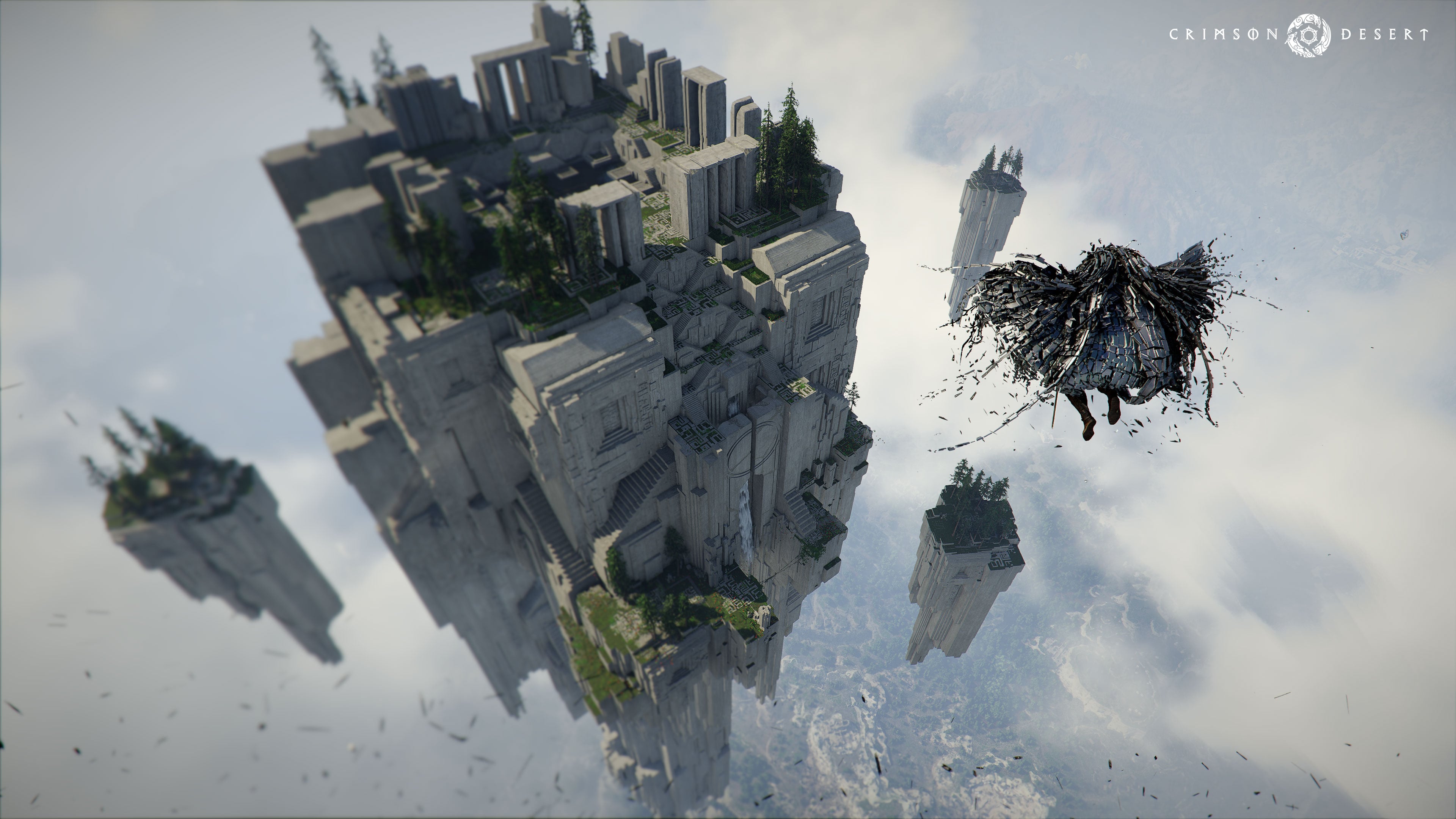 Nighttime camp scene with companions sharing stories