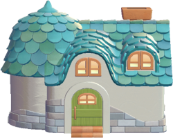 Sand House building kit from Pokemon Pokopia