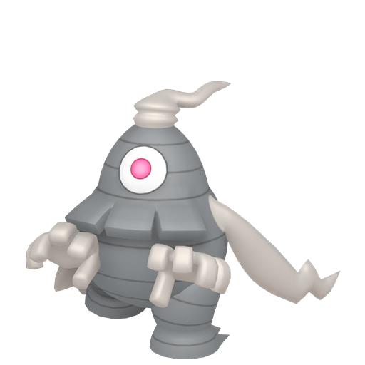 Dusclops sprite from Pokemon Pokopia showing the Beckon Pokemon with Gather specialty