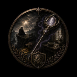 Round badge icon for the achievement Blinding Radiance