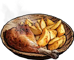 Spicy “Chicken” with Sweet Potato