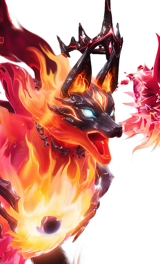 Official artwork of the Aniimo Inferlupa in its Prismana Form