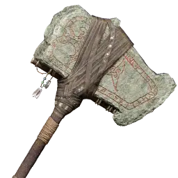 Patterned Stone Greataxe