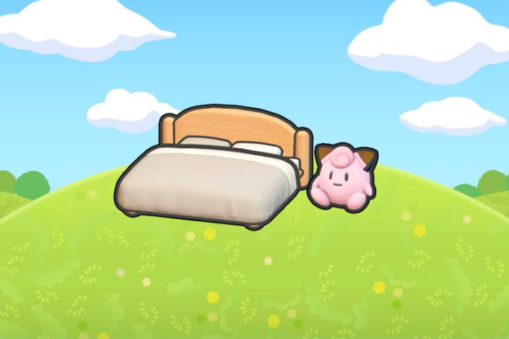 Bed with a Plush habitat icon