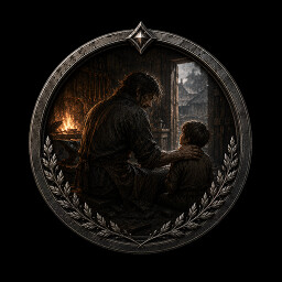 Round badge icon for the achievement The Deepest Confession