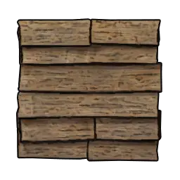 Large Wall (planks)
