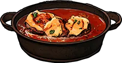 Meat in Tomato-Wine Sauce