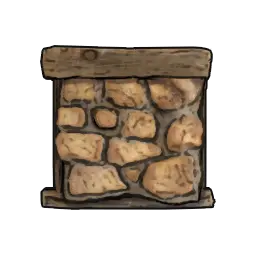 Wall (Stone and Timber)
