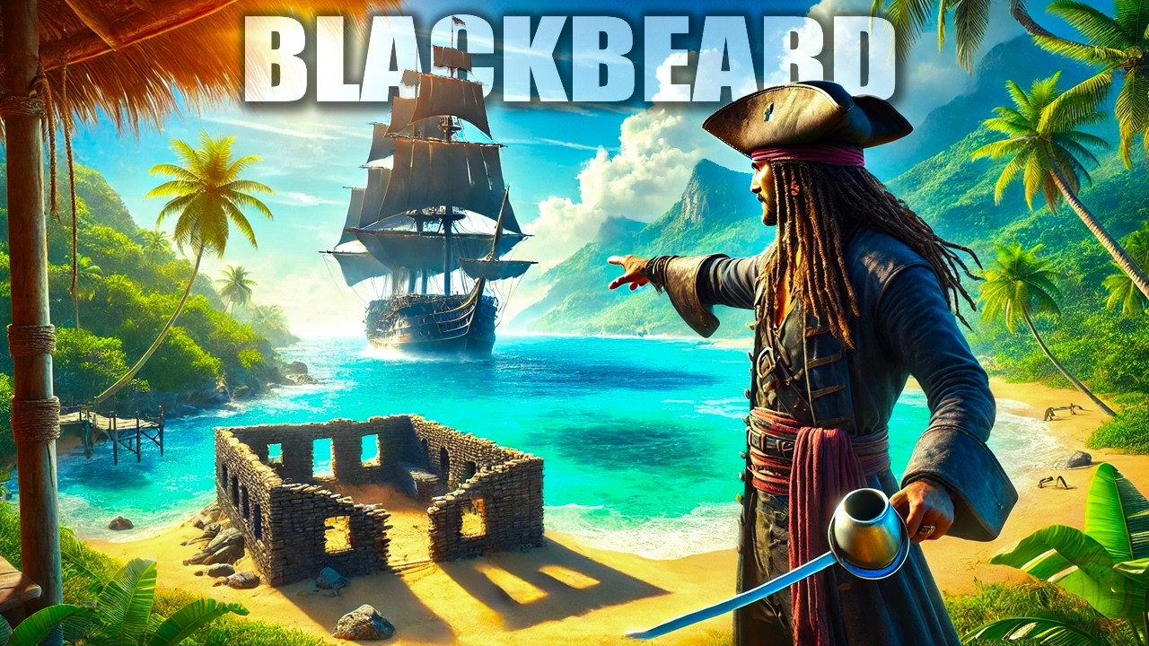 Windrose Blackbeard ship confrontation at sea
