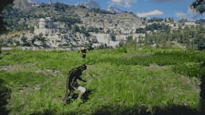 Flurry of Kicks skill animation in Crimson Desert