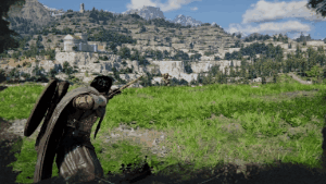 Focused Shot skill animation in Crimson Desert