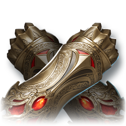 Official item icon of Genesis Dragon Lord Gauntlet and Nemesis Dragon Lord Gauntlet