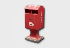Red Mailbox furniture item in inZOI