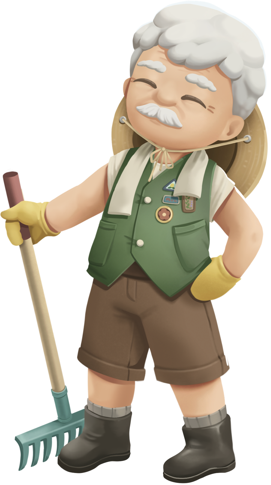 Full-length character illustration of Herb from Loftia.