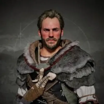 Crimson Desert character portrait of Yann