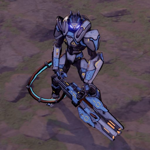 Marran faction artwork showing an armoured rifle carrier