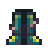 The Cactus Legs cosmetic icon from Soulbound: Online, dark green ribbed leggings with pink tipped barbs at the hips and yellow spined boots