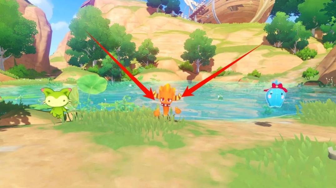Water Blue starter spirit in Roco Kingdom: World