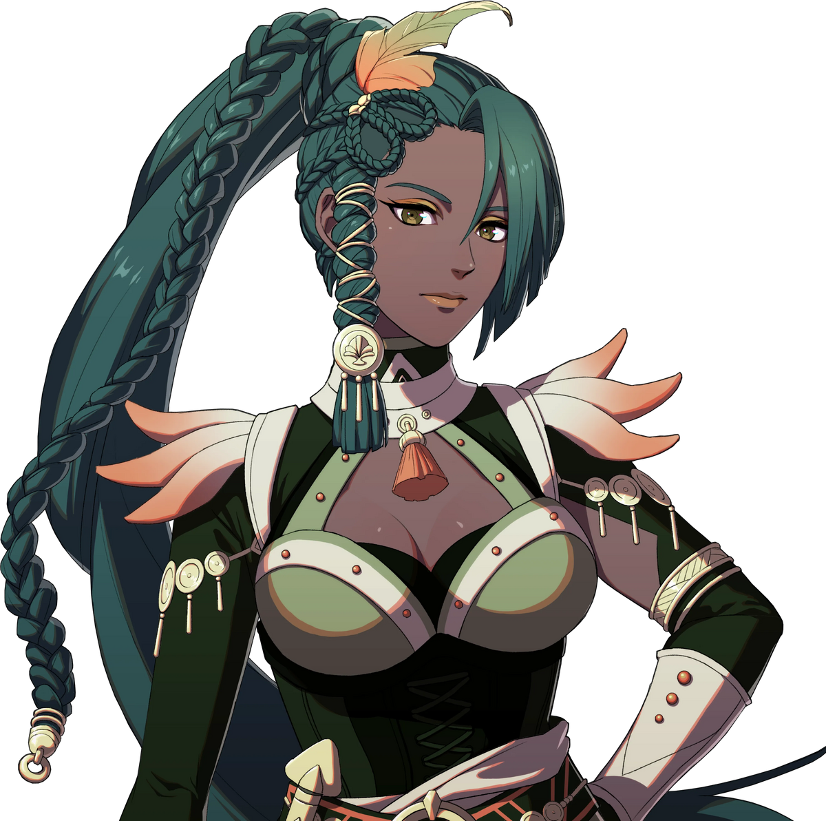 Official character portrait of Nydine, an unaffiliated fighter
