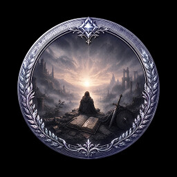 Round badge icon for the achievement A Story That Remains