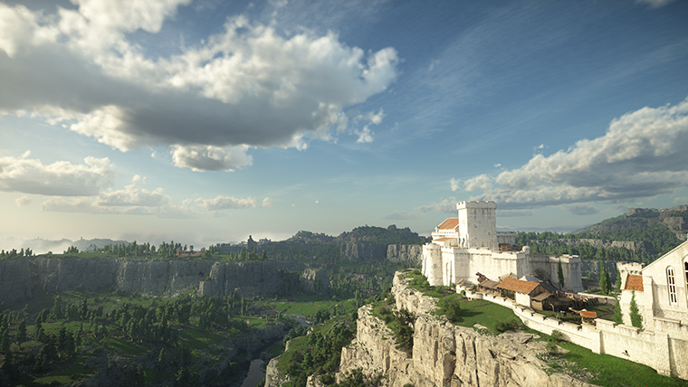 Grappling hook traversal across a canyon gap