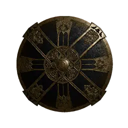 Demenissian Gold-Decorated Shield