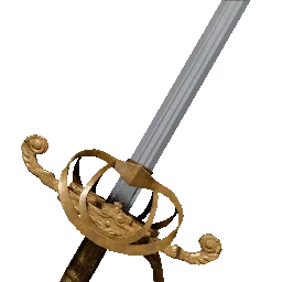 Brass Rose Rapier