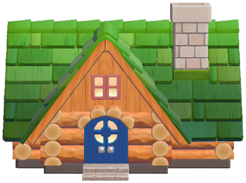 Leaf House building kit from Pokemon Pokopia