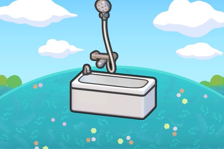 Simple Bathroom habitat icon