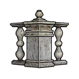 Corner Railings (Stone)