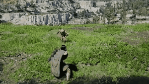 Vault skill animation in Crimson Desert