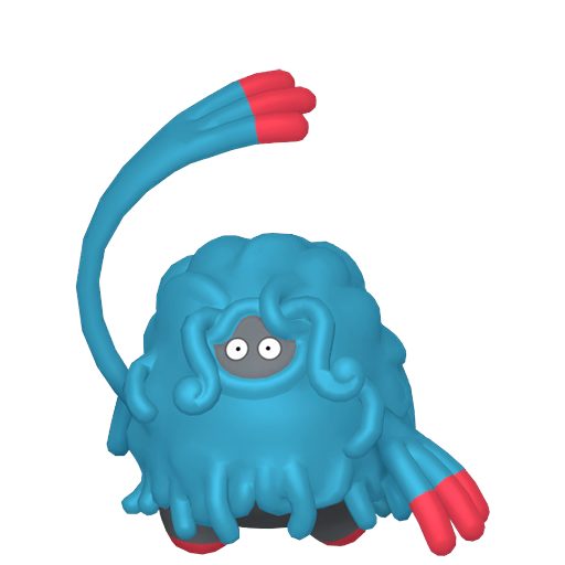 Tangrowth sprite from Pokemon Pokopia showing the Vine Pokemon with Appraise specialty