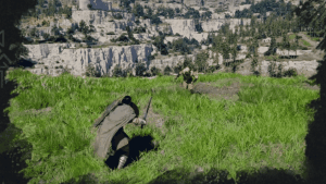 Charge skill animation in Crimson Desert