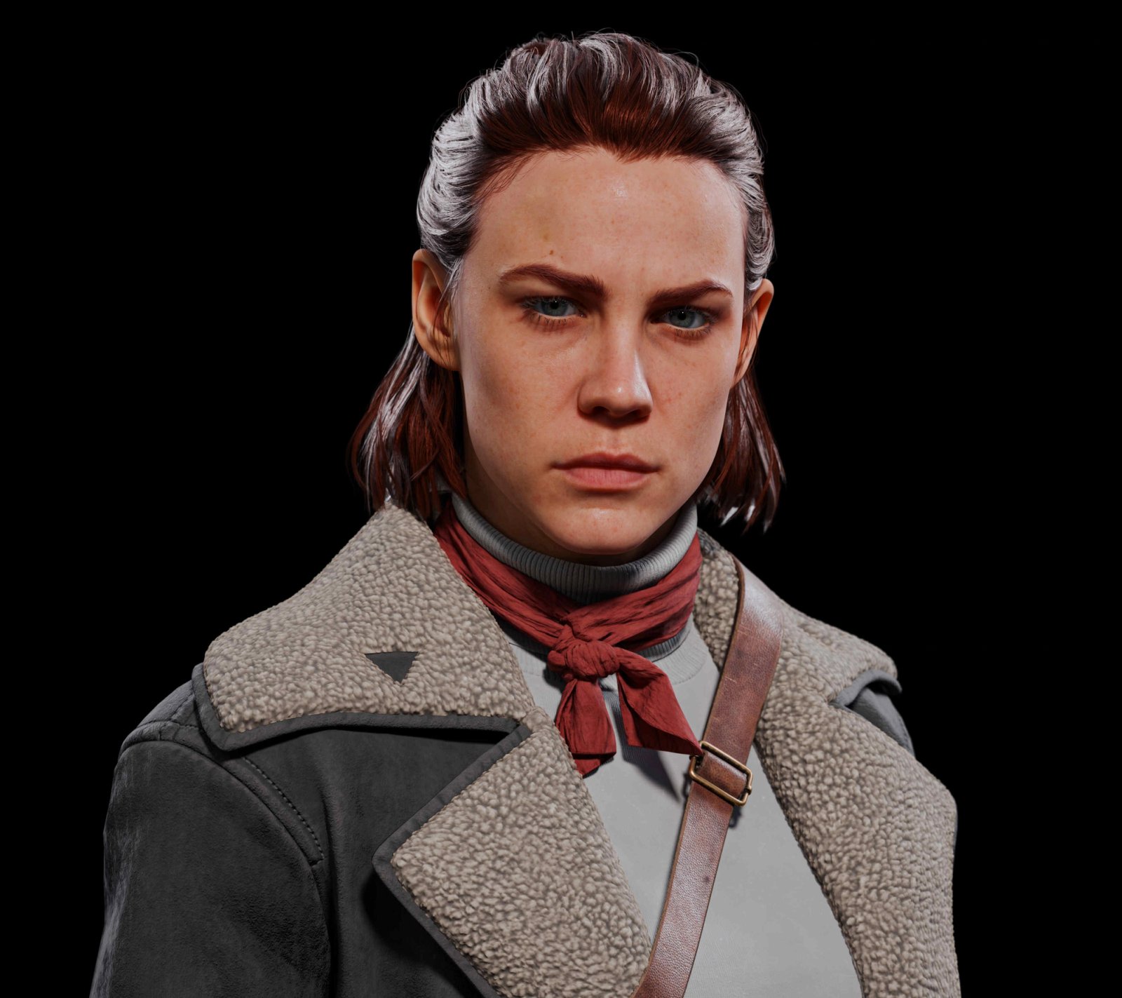 Official Control Resonant character portrait of Jesse Faden