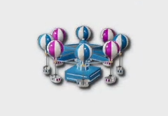 Magic Balloon Ride furniture item in inZOI